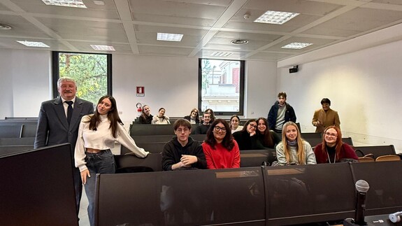 Prof. dr hab. Piotr Niczyporuk na stażu w Uniwersytecie E-Campus w Rzymie