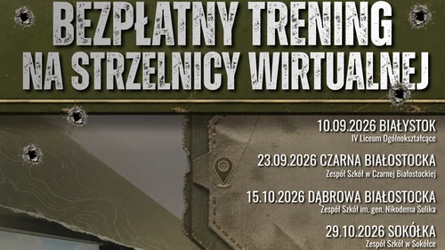 Wojskowe Centrum Rekrutacji w Białymstoku zaprasza na otwarte treningi strzeleckie. Rusza kolejny cykl zajęć w regionie