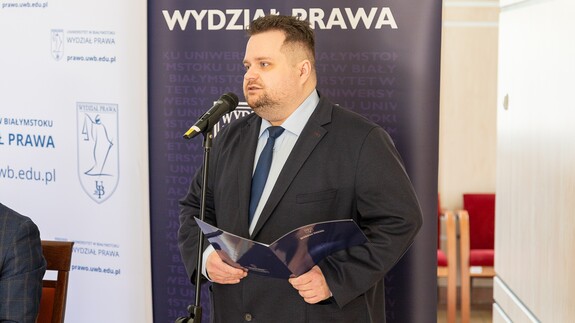 Nowe kierunki studi&oacute;w stacjonarnych na Wydziale Prawa UwB - konferencja prasowa