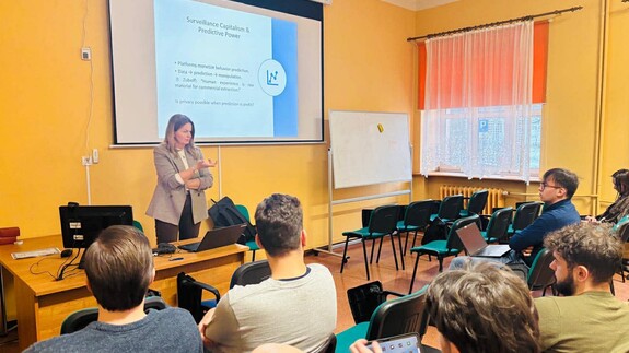 Prof. Luljeta Plakolli-Kasumi from the University of Prishtina visiting the Faculty of Law, University of Bialystok
