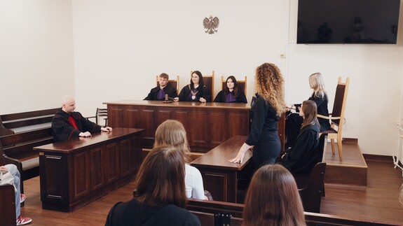Regularne symulacje rozpraw sądowych na Wydziale Prawa UwB