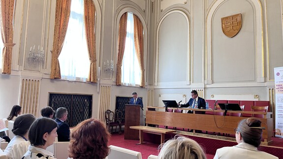 Delegacja Wydziału Prawa Uniwersytetu w Białymstoku na Uniwersytecie Pavla Jozefa Šafárika w Koszycach