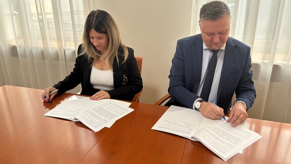 Porozumienie o współpracy Uniwersytetu w Białymstoku z Wojewódzkim Biurem Geodezji