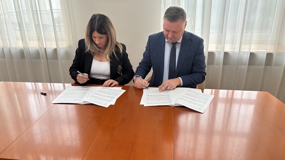 Porozumienie o współpracy Uniwersytetu w Białymstoku z Wojewódzkim Biurem Geodezji