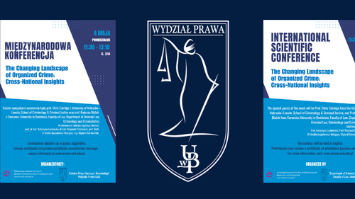 Międzynarodowa konferencja "The Changing Landscape of Organized Crime: Cross-National Insights"
