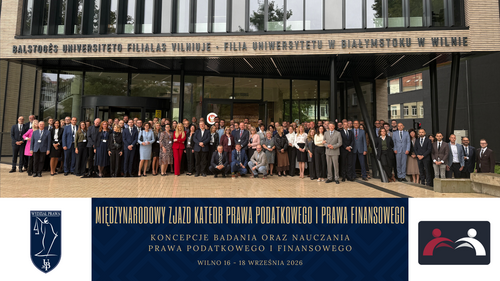 Międzynarodowy Zjazd Katedr Prawa Podatkowego i Finansowego