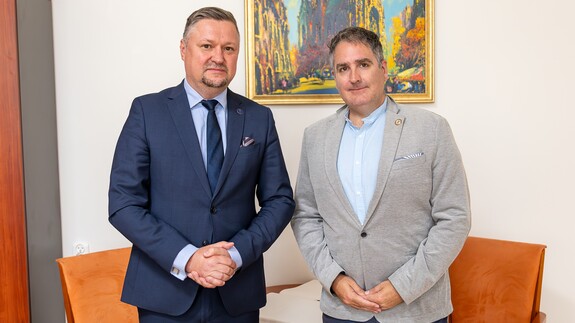 Wizyta dr. Sergio Romeo-Malanda, prodziekana ds. współpracy międzynarodowej Wydziału Prawa Universidad de Las Palmas de Gran Canaria