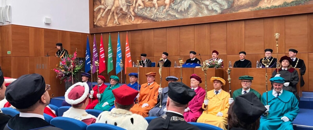 Prof. dr hab. Leonard Etel z Wydziału Prawa UwB z tytułem doktora honoris causa Uniwersytetu Masaryka w Brnie!