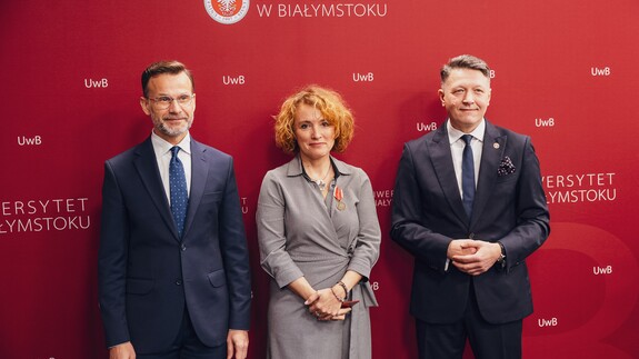 Pracownicy Wydziału Prawa UwB uhonorowani odznaczeniami państwowymi