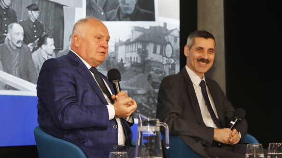 Debata w Centralnym Przystanku Historia IPN im. Prezydenta Lecha Kaczyńskiego w Warszawie z udziałem dr. hab. Piotra Fiedorczyka, prof. uwB