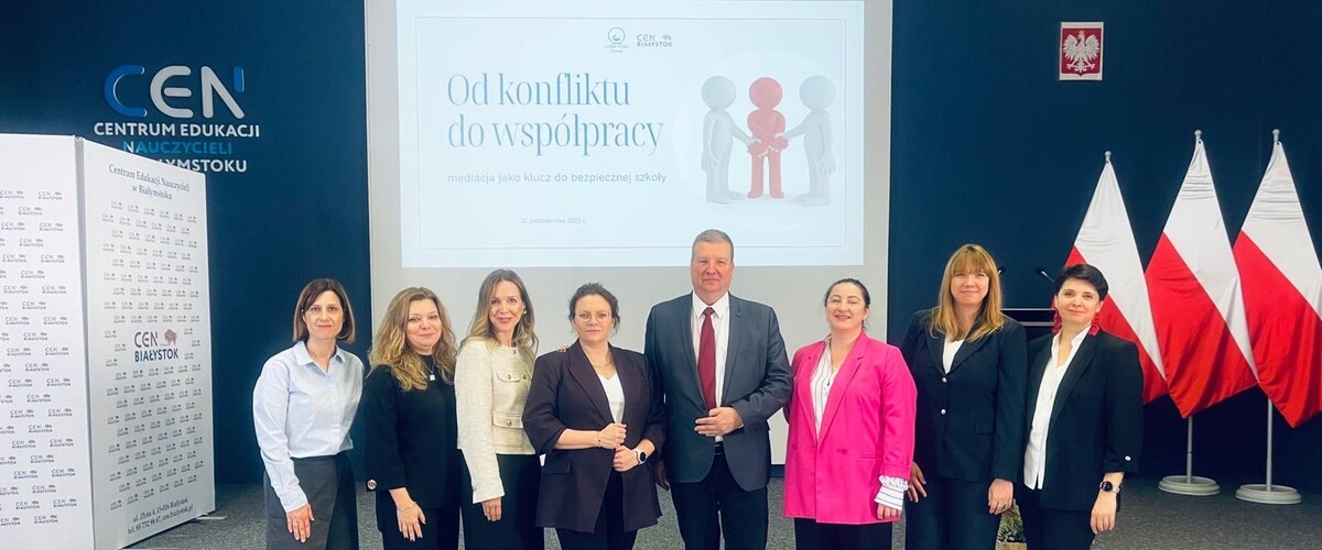 Relacja z konferencji „Od konfliktu do współpracy – mediacja jako klucz do bezpiecznej szkoły”