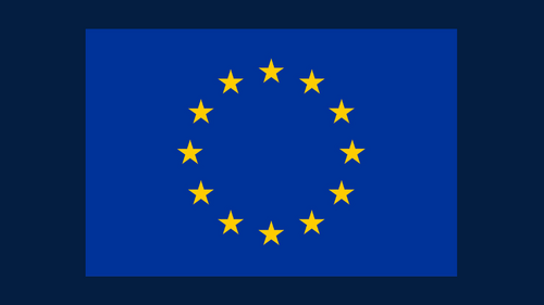 Flaga UE - grafika ilustracyjna