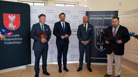 Białystok bliżej obywateli. Rzecznik Praw Obywatelskich z wizytą na Wydziale Prawa UwB - rosną szanse na stałe biuro w regionie