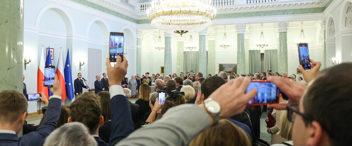 Prof. dr hab. Adam Doliwa z Wydziału Prawa UwB odebrał z rąk Prezydenta Rzeczypospolitej Polskiej Andrzeja Dudy nominację profesorską