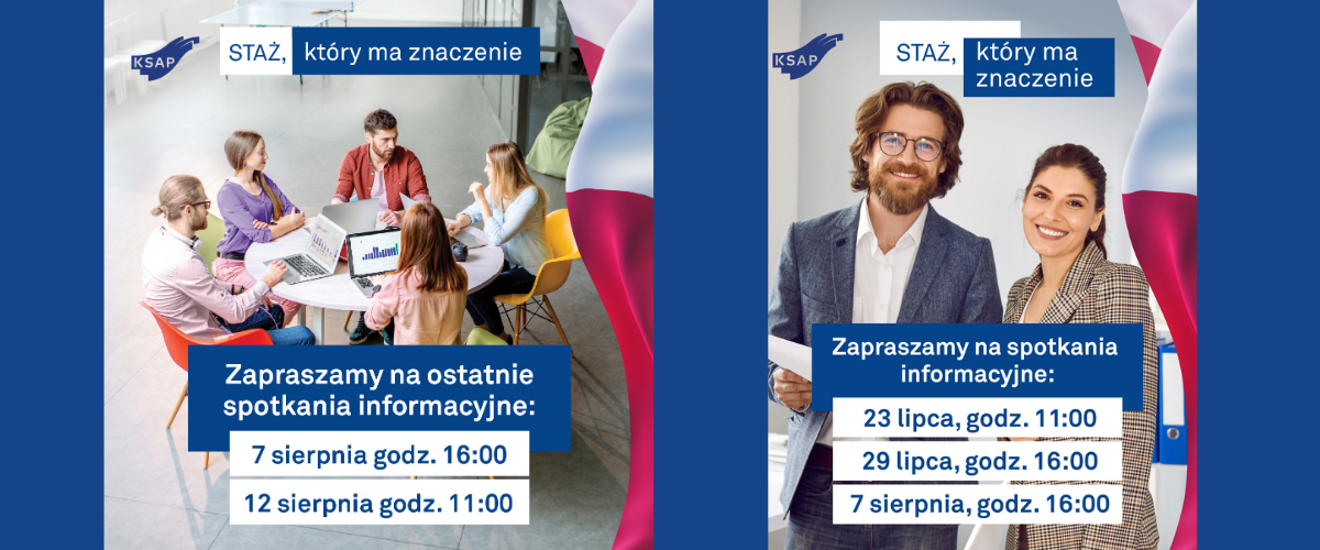 Spotkania informacyjne – aplikuj do KSAP!