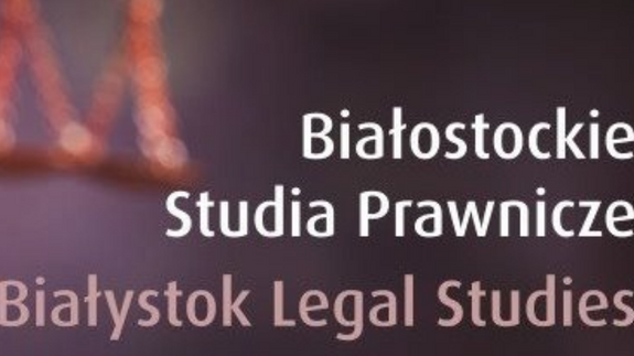 Nowy numer „Białostockich Studiów Prawniczych” 30(2) już jest!