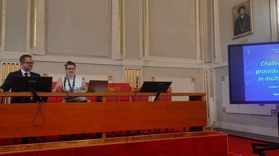 Delegacja Wydziału Prawa Uniwersytetu w Białymstoku na Uniwersytecie Pavla Jozefa Šafárika w Koszycach