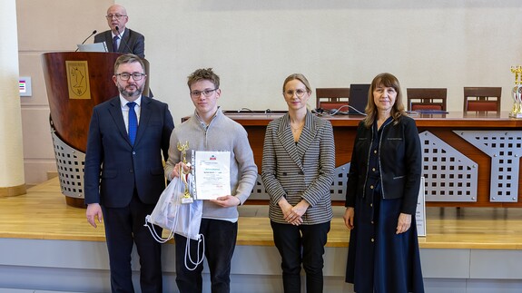 Finał XIII Og&oacute;lnopolskiej Olimpiady Wiedzy o Unii Europejskiej na Wydziale Prawa Uniwersytetu w Białymstoku - fotorelacja