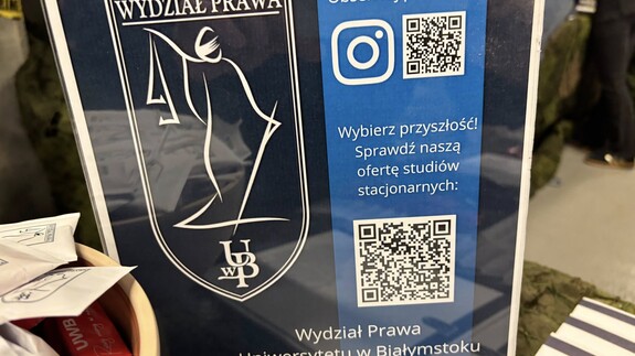 Wydział Prawa UwB na Wojskowych Targ&oacute;w Służby i Pracy