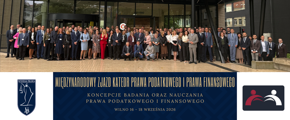 Międzynarodowy Zjazd Katedr Prawa Podatkowego i Finansowego
