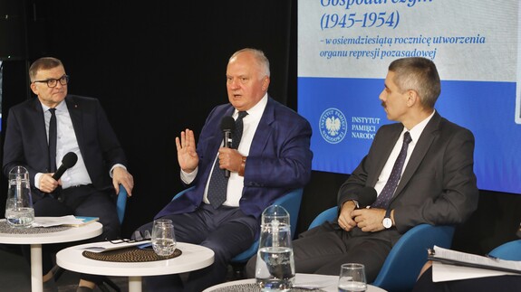 Debata w Centralnym Przystanku Historia IPN im. Prezydenta Lecha Kaczyńskiego w Warszawie z udziałem dr. hab. Piotra Fiedorczyka, prof. uwB