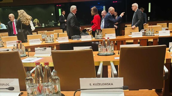 Wystąpienie prof. E. Kużelewskiej przed sędziami Trybunału Sprawiedliwości Unii Europejskiej