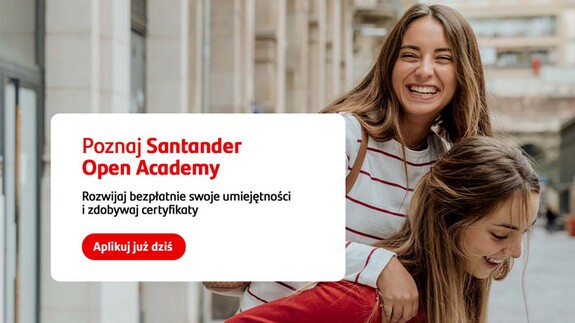 Bezpłatne kursy i szkolenia Santander Open Academy