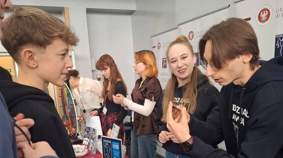 Wydział Prawa UwB na Targach Edukacyjnych w II LO w Białymstoku