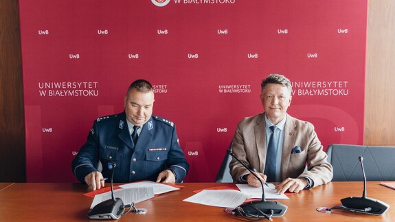 Uniwersytet w Białymstoku podpisał porozumienie o wsp&oacute;łpracy z Komendantem Gł&oacute;wnym Policji