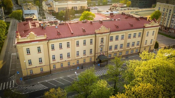Budynek Wydziału Prawa Uniwersytetu w Białymstoku