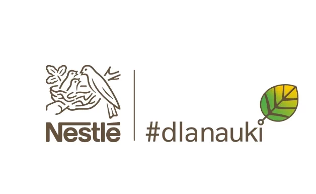 plakat promujący program #NestleDlaNauki