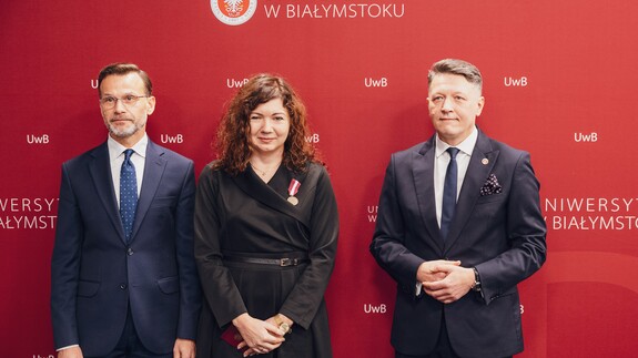 Pracownicy Wydziału Prawa UwB uhonorowani odznaczeniami państwowymi
