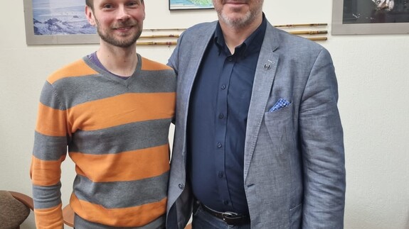 dr Damian Czudek i dr hab. Rafał Dowgier