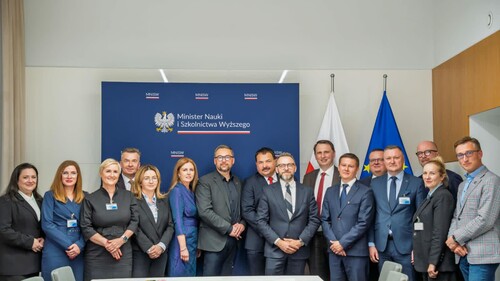 Spotkanie Konferencji Dziekanów Publicznych Uniwersyteckich Wydziałów Prawa z Ministrem Nauki i Szkolnictwa Wyższego