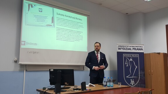 Spotkanie z pełnomocnikiem terenowym Rzecznika MŚP w Białymstoku