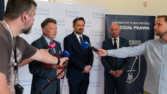 Białystok bliżej obywateli. Rzecznik Praw Obywatelskich z wizytą na Wydziale Prawa UwB - rosną szanse na stałe biuro w regionie