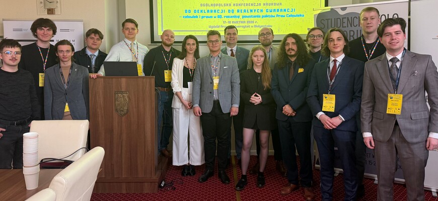 Ogólnopolska Konferencja Naukowa pt. „Od deklaracji do realnych gwarancji - człowiek i prawo w 60. rocznicę powstania Paktów Praw Człowieka”