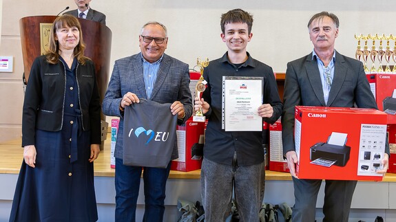 Finał XIII Og&oacute;lnopolskiej Olimpiady Wiedzy o Unii Europejskiej na Wydziale Prawa Uniwersytetu w Białymstoku - fotorelacja