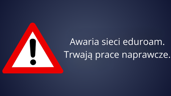 Awaria sieci eduroam