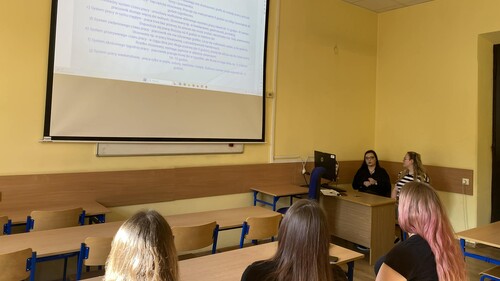 Spotkanie Koła Naukowego Prawa Pracy UwB z Kołem Naukowym Zastosowań Matematyki