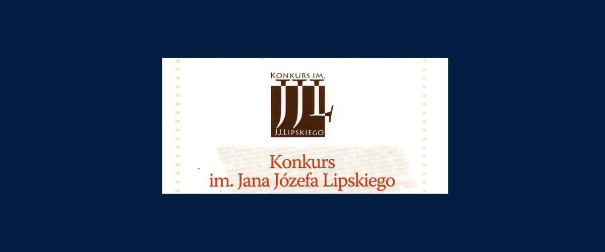 XXX – jubileuszowa - edycja Konkursu Prac Magisterskich im. Jana Józefa Lipskiego