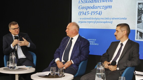 Debata w Centralnym Przystanku Historia IPN im. Prezydenta Lecha Kaczyńskiego w Warszawie z udziałem dr. hab. Piotra Fiedorczyka, prof. uwB