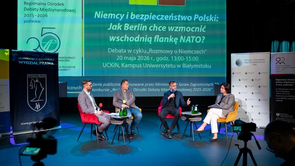 Niemcy i bezpieczeństwo Polski &ndash; debata o roli Berlina na wschodniej flance NATO (20 maja 2026 r.)