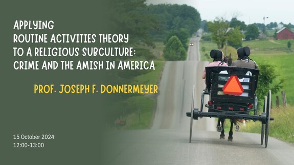 Applying Routine Activities Theory to a Religious Subculture: Crime and the Amish in America