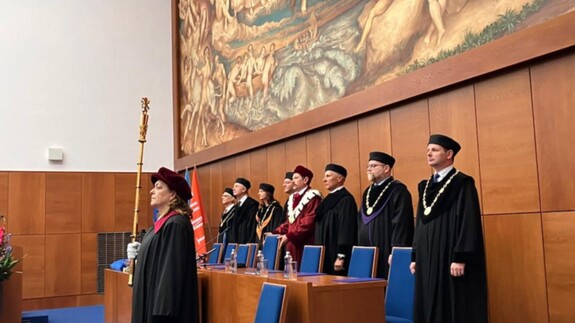 Prof. dr hab. Leonard Etel z Wydziału Prawa UwB z tytułem doktora honoris causa Uniwersytetu Masaryka w Brnie!