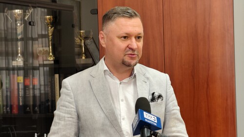 TVP 3 Białystok rozmawia z Dziekanem Wydziału Prawa UwB - dr. hab. Arturem Olechno na temat sukcesu jednostki w rankingu "Rzeczpospolitej"