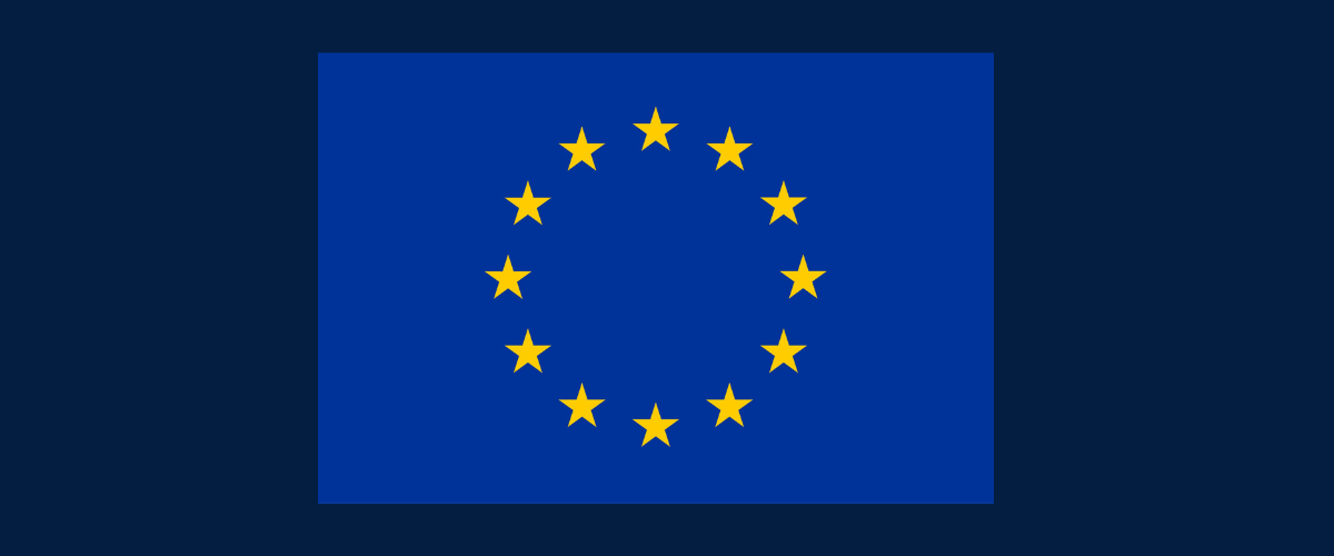 Flaga UE - grafika ilustracyjna