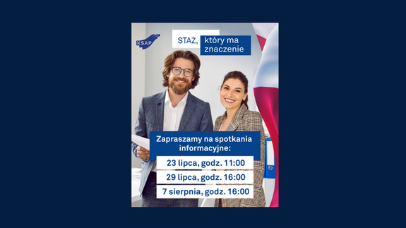 Spotkania informacyjne – aplikuj do KSAP!