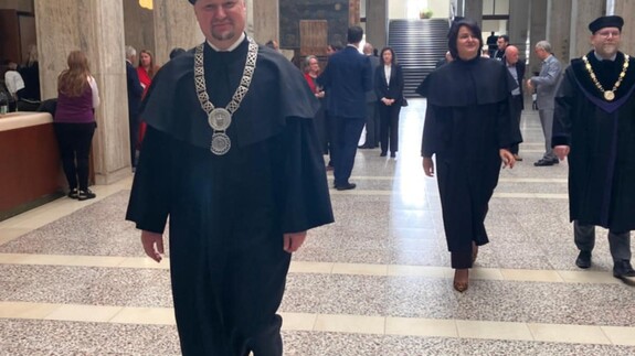 Prof. dr hab. Leonard Etel z Wydziału Prawa UwB z tytułem doktora honoris causa Uniwersytetu Masaryka w Brnie!