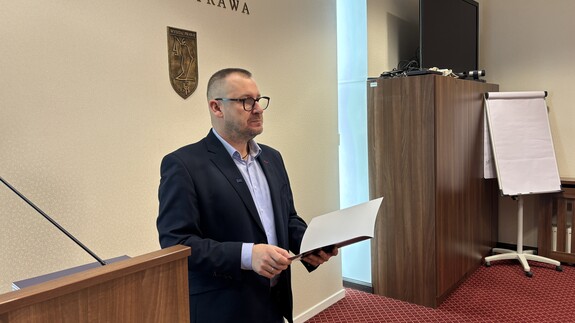 Dyplomy dla studentów najbardziej zaangażowanych w działalność wydziałowych kół naukowych